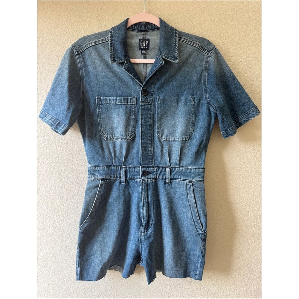 Gap Denim Jumpsuit Size 0